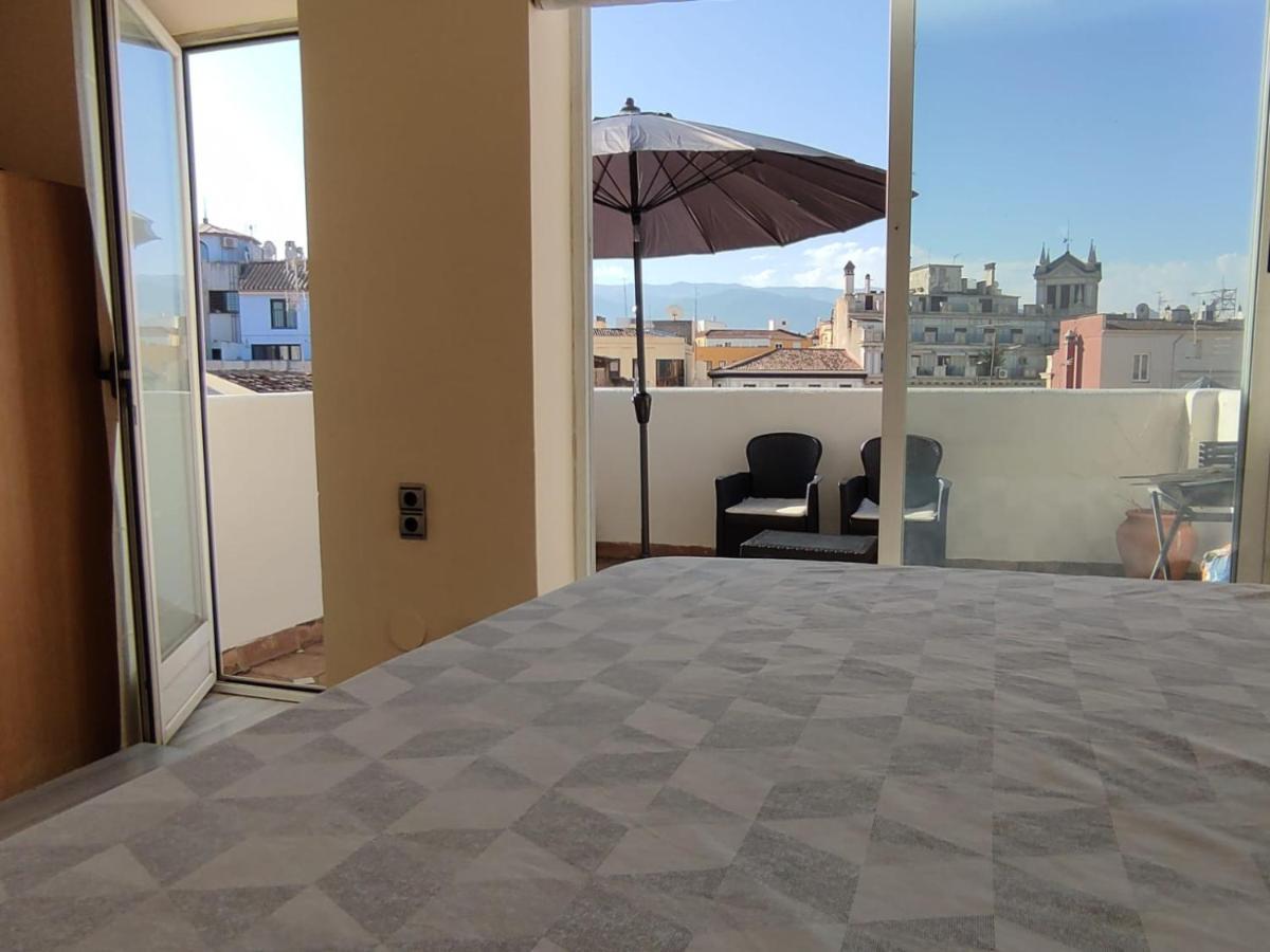 Апартаменты Atico Con Vistas En Granada Centro Экстерьер фото